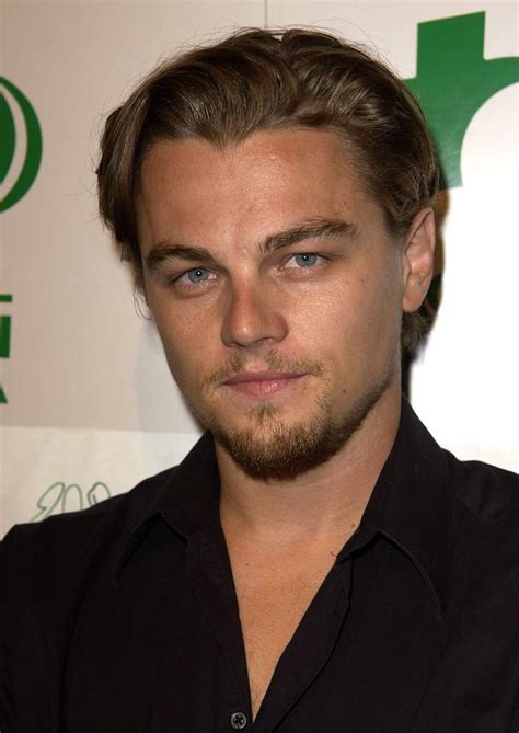 leonardo dicaprio young hairstyle